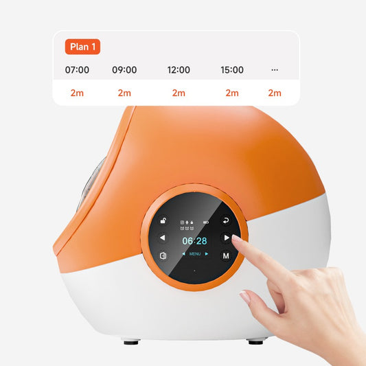 SPF-PB-01-C |Microchip Pet Feeder  Intelligent Chip Recognition Sensing Cat Automatic Feeders